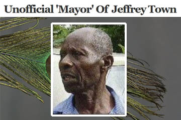 Maas Roy unofficial mayor of Jeffrey Town